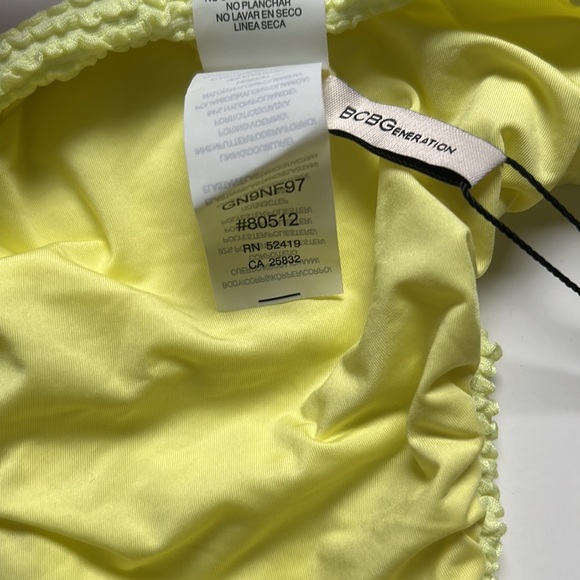 BCBGeneration Lemon yellow Bikini bottom Small - Picture 5 of 10